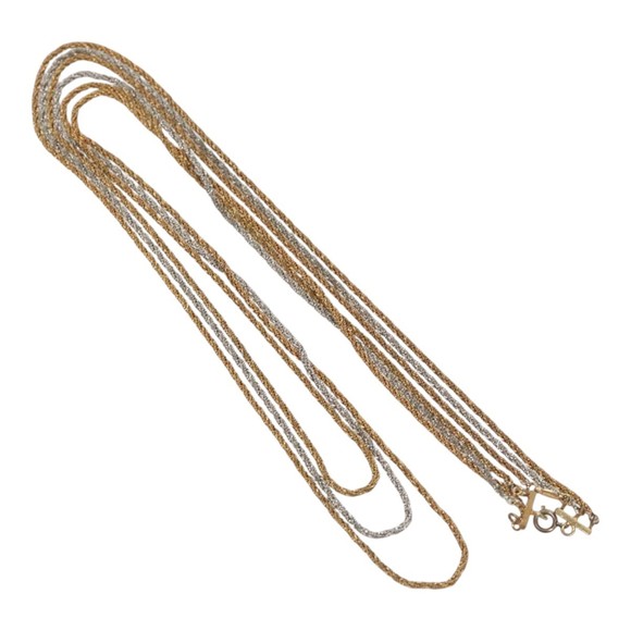 Dior Gold Metal necklace - Picture 1 of 8